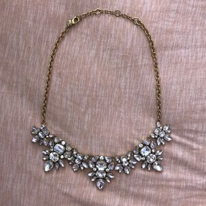 J.Crew Vintage Crystal Statement Necklace